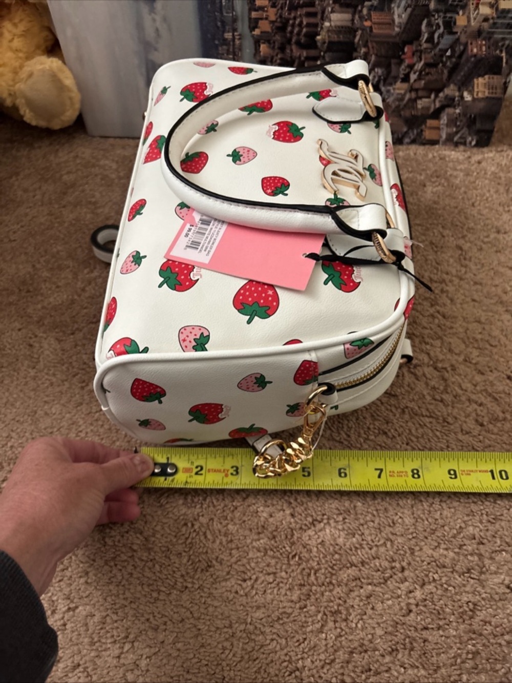 Juicy couture strawberry bag NWT - Picture 3 of 6